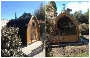 Saunas Extérieur Igloo, Jean Marc Boulanger, LES MATHES, France (2)