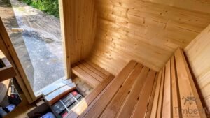 Udendørs Tønde Sauna Mini – Lille – 2 4 Personer (3)