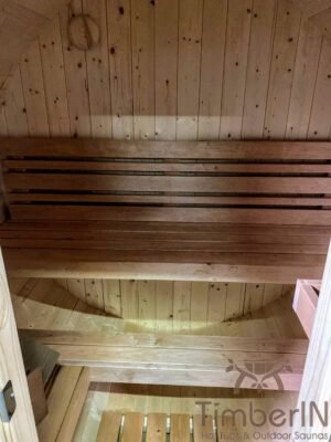 Udendørs Tønde Sauna Mini – Lille – 2 4 Personer (9)
