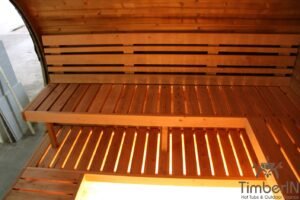Udendørs Tønde Sauna Oval Hobbit (4)
