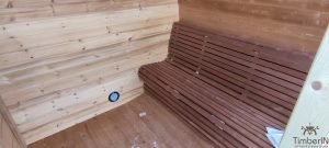Udendørs Tønde Sauna Oval Hobbit (6)