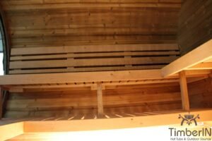 Udendørs Tønde Sauna Oval Hobbit (8)