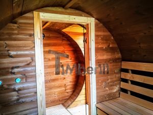 Udendørs Sauna På Traileren Mobil Harvia Ovn Med Omklædningsrum (26)