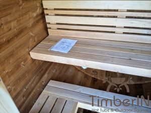 Udendørs Tønde Sauna Mini Lille 2 4 Personer (35)