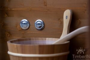 Udendørs Oval Sauna Med Integreret Spabad (1)