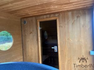 Udendørs Oval Sauna Med Integreret Spabad (12)