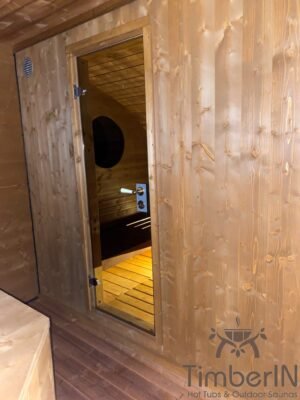 Udendørs Oval Sauna Med Integreret Spabad (29)