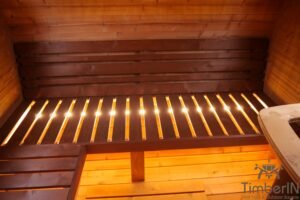 Udendørs Oval Sauna Med Integreret Spabad (41)