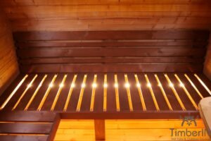 Udendørs Oval Sauna Med Integreret Spabad (55)