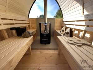 2 I 1 Igloo Sauna Med Glasfiber Spabad (4)