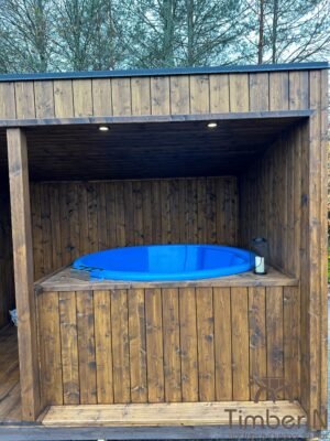 Moderne Have Sauna Med Jacuzzi (3)